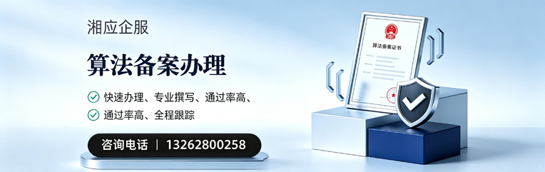 海南算法备案申报服务