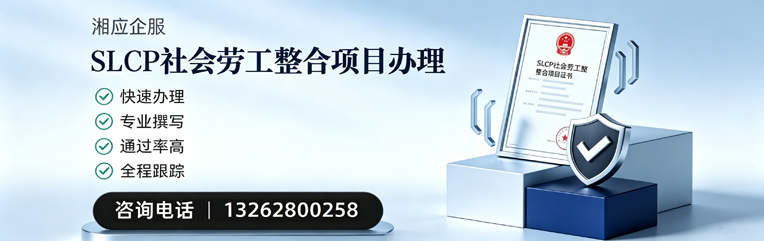 海南SLCP社会劳工整合项目申报服务