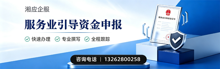 海南服务业引导资金申报服务
